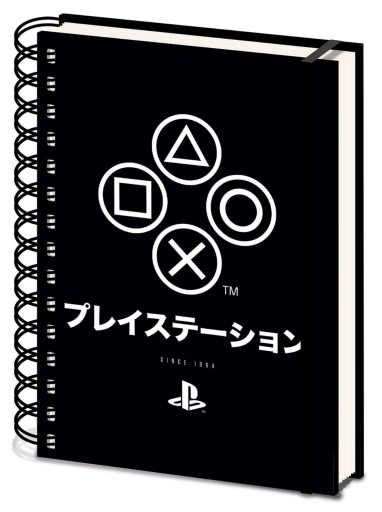 Ноутбук A5 Playstation Onyx Notebook Спиральный блокнот