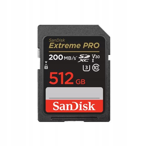 SanDisk SD Card Extreme PRO 512GB