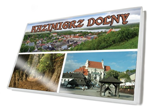 Magnesy na lodówkę miasta - KAZIMIERZ DOLNY