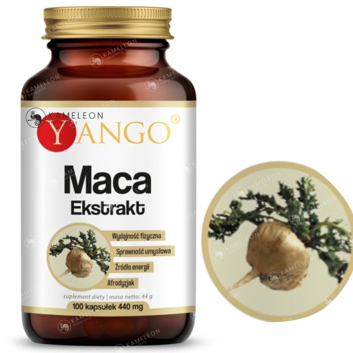 Поддержка экстракта Yango MACA: ЭНЕРГЕТИЧЕСКАЯ УСТАЛОСТЬ, СТРЕСС, УМСТВЕННАЯ ФИТНЕС. 100 тыс.