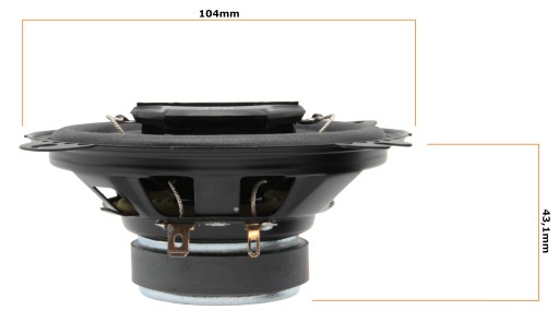 Автомобильные динамики JVC CS-J420X 210 Вт, 10 см