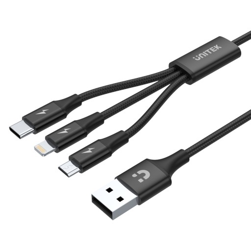 Комплект USB-кабелей — USB тип C/microUSB/