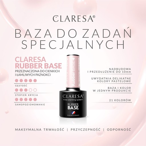Claresa Baza Kauczukowa RUBBER 9 - 5g