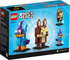 LEGO 40559 BrickHeadz Страус-бегун и койот