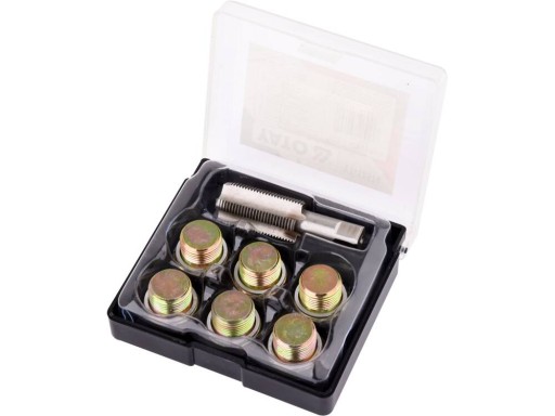 РЕМКОМПЛЕКТ ПРОБКИ МАСЛЯНОГО ПОДДОНА YATO M20X1,5MM 7CZ YT-17574