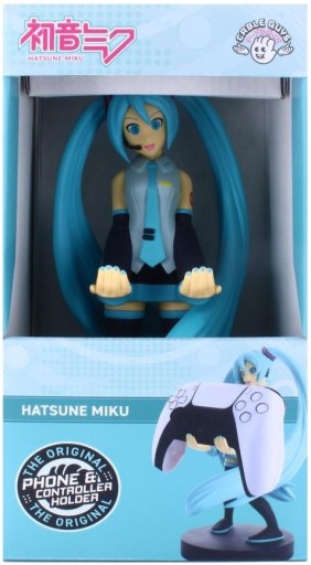 Изысканная подставка для смартфона, контроллер Cable Guys Hatsune Miku (20 см)