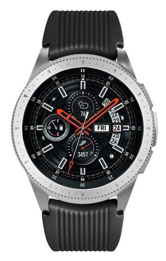 ЧЕРНЫЙ ремешок для SAMSUNG GALAXY WATCH 46 мм