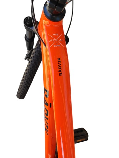 Велосипед Radvik Svart 1.0 MTB, шины 27,5 дюйма, рама L 17 - подтверждение покупки 07.05.24