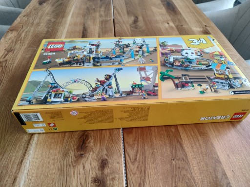 LEGO 31084 Creator 3w1 - Piracka kolejka górska. Zagniecenia.