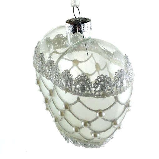 Фигурки для бомбочек HEART WHITE CHOYNIGHT 9 см