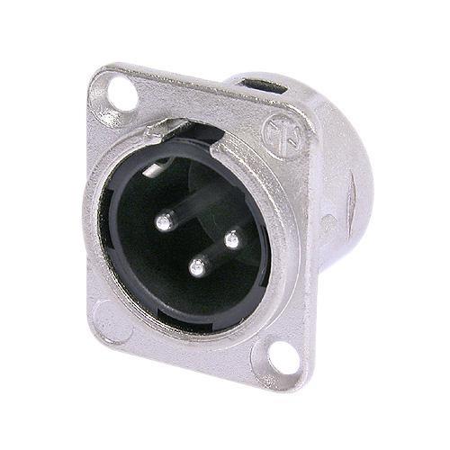 NEUTRIK NC3MD-L-1 gniazdo tablicowe XLR męskie