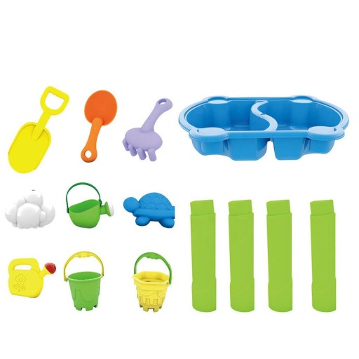 WOOPIE Water Table 2in1 Sandbox 9 аксессуаров