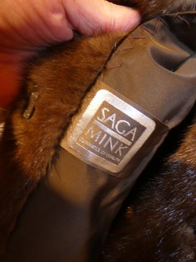 SAGA MINK натуральный женский мех NORKA длинный мех норки