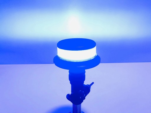 LED ROOSTER PICO BLUE SHANK FLEX GUARD 12-24V