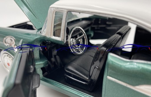 Chevrolet Bel Air 1957, масштаб 1:24, Motormax 73228