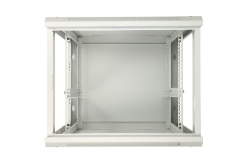 Стоечный шкаф 12U 600x450 ASP 19 дюймов Серая настенная сплошная дверь