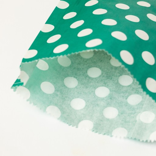Подарочный пакет для конфет в горошек 17*3*23см 20st Soft Bags Mali