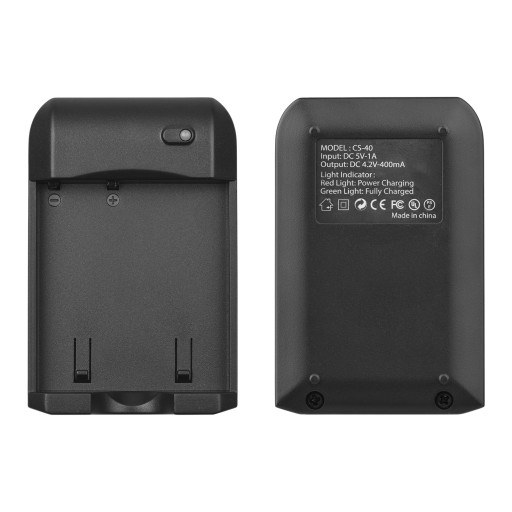 Ładowarka NP-40 ze wskaźnikiem LED + 2 szt. akumu