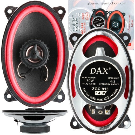 АВТОМОБИЛЬНЫЕ ДИНАМИКИ DAX 4X6
