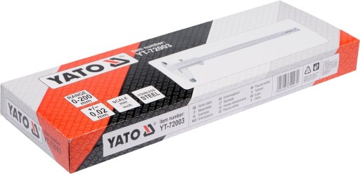 НЕРЖАВЕЮЩИЙ СУППОРТ 200ММ 0.02ММ yATO