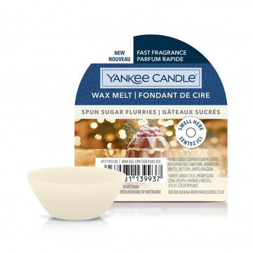 Ароматический воск SPUN SUGAR FLURRIES YANKEE CANDLE