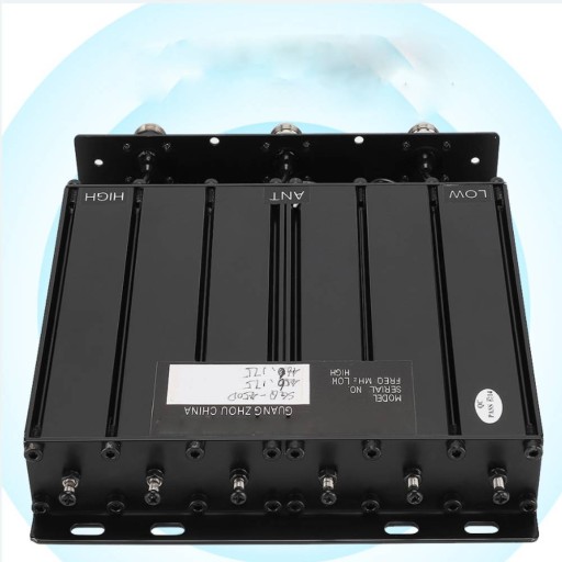 ПОРТАТИВНЫЙ ДУПЛЕКС UHF С 6 ОТСЕКАМИ, 50 Вт, ЧЕРНЫЙ, 26,2X24X8,2 СМ