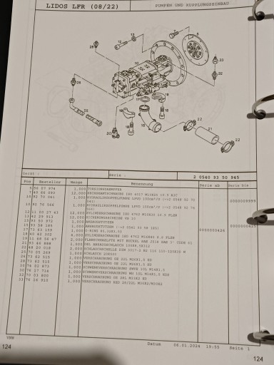 Каталог запчастей Liebherr G924 G934 G944 G926 G936 G946 G956 G9408 G9508