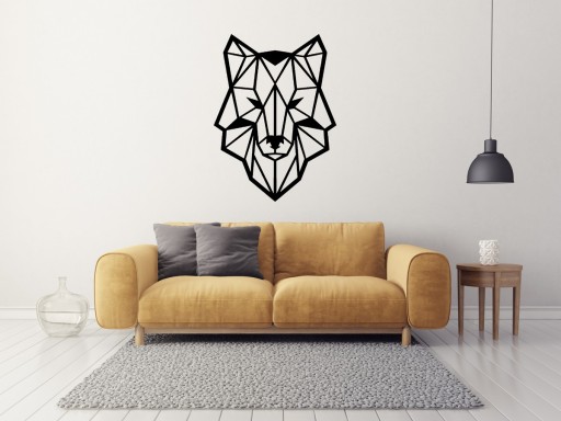 Настенный декор GEOMETRIC WOLF A341 110x78