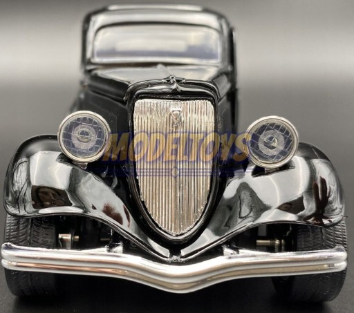 Ford Coupe 1934 Hardtop модель 1:24 Motormax 73217 черный