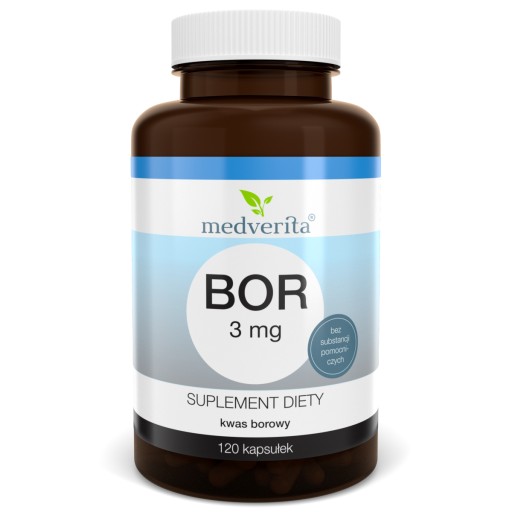 BOR 3 мг Борная кислота бор - 120 капсул