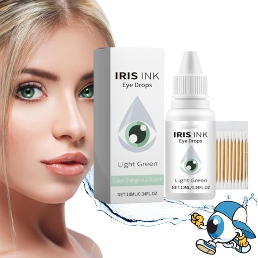 Капли для глаз, меняющие цвет, капли для глаз IrisInk, капли для глаз Irisink, меняющие цвет глаз