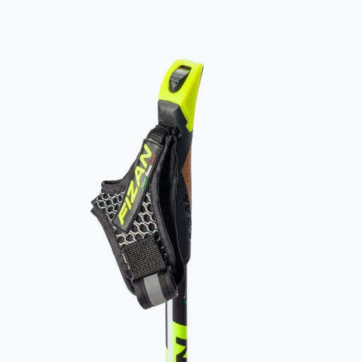 Kije nordic walking Fizan Race Carbon żółte S20 CA02 105 cm