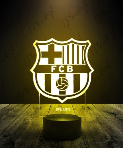FC Barcelona FCB Светодиодный ночник PLEXIDO Ball