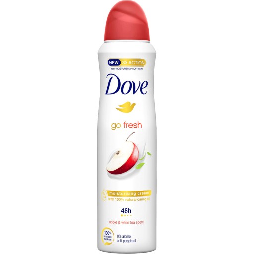 ДЕЗОДОРАНТ ЖЕНСКИЙ СПРЕЙ GO FRESH APPLE&WHITE TEA 150МЛ