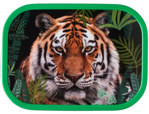 MEPAL ŚNIADANIÓWKA LUNCHBOX POJEMNIK KANAPNIK ANIMAL PLANET TYGRYS BEZ BPA