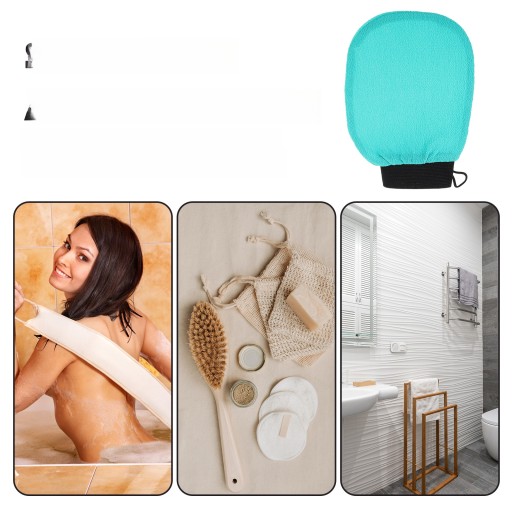 RĘKAWICE DO PEELINGU CIAŁA USUWANIE MARTWEGO NASKÓRKA SPA