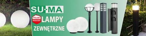 Lampa zewnętrzna słupek ogrodowy LED 12W Rondo II RO-1050 Suma