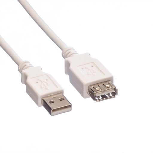 Удлинительный кабель USB 2.0 A-A, M/F, 3 м, 480 Мбит/с