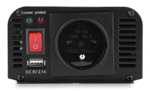 ПРЕОБРАЗОВАТЕЛЬ НАПРЯЖЕНИЯ 12/230В 500/1000Вт SINUS + USB