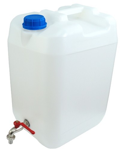 Канистра для воды туристическая + кран 10 л.