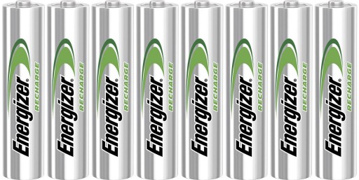 8x Akumulatorki ENERGIZER Power Plus AAA R03 HR03 NH12 1,2V 700mAh