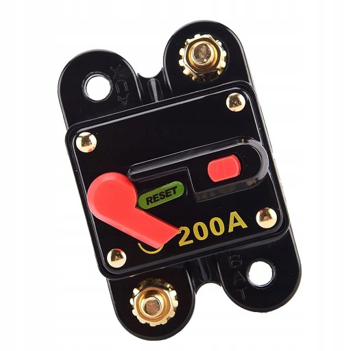 9V-48V DC Wodoodporny wyłącznik 200 A z ręcznym