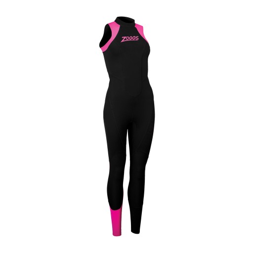 Pianka do pływania damska Zoggs OW Explorer LJ 3.2.2 mm black/pink M