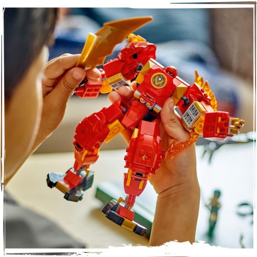 LEGO 71808 NINJAGO Механический элемент огня Кая
