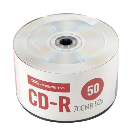 CD Fiesta CD-R 700 МБ 52х 50 шт.