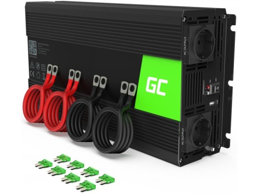 Преобразователь GREEN CELL 12В/230В 2000Вт/4000Вт