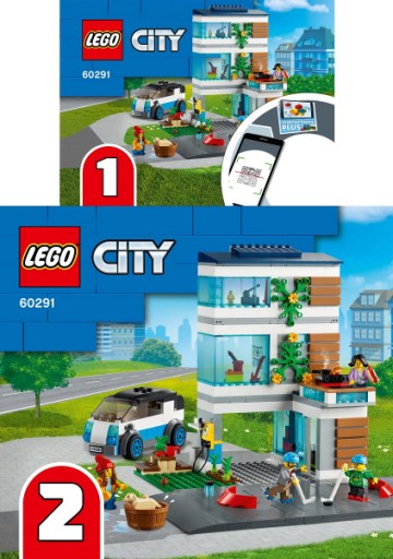 LEGO ИНСТРУКЦИЯ из набора 60291 (150г)