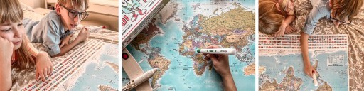 MundiMap ИНТЕРАКТИВНАЯ КАРТА МИРА + обучающая РУЧКА для детей с ARTGLOB