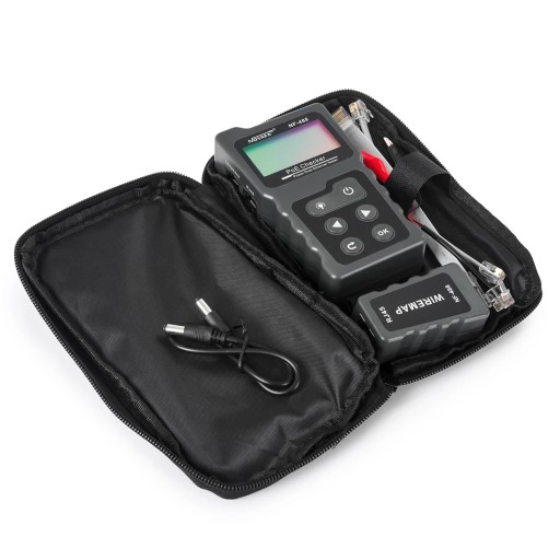 Tester kabli sieciowych RJ45 PoE Noyafa NF-488 Miernik przewodów do sieci