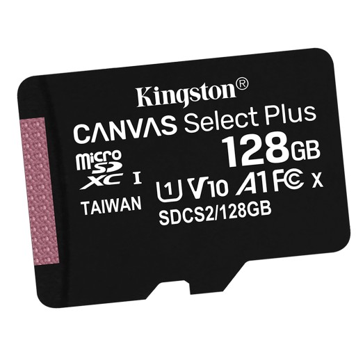 KINGSTON micro SD XC 128 ГБ UHS-I SDCS2 CANVAS PLU